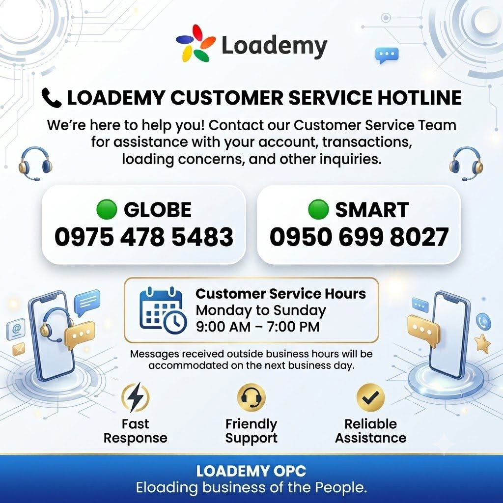 Loademy Customer Service Hotline